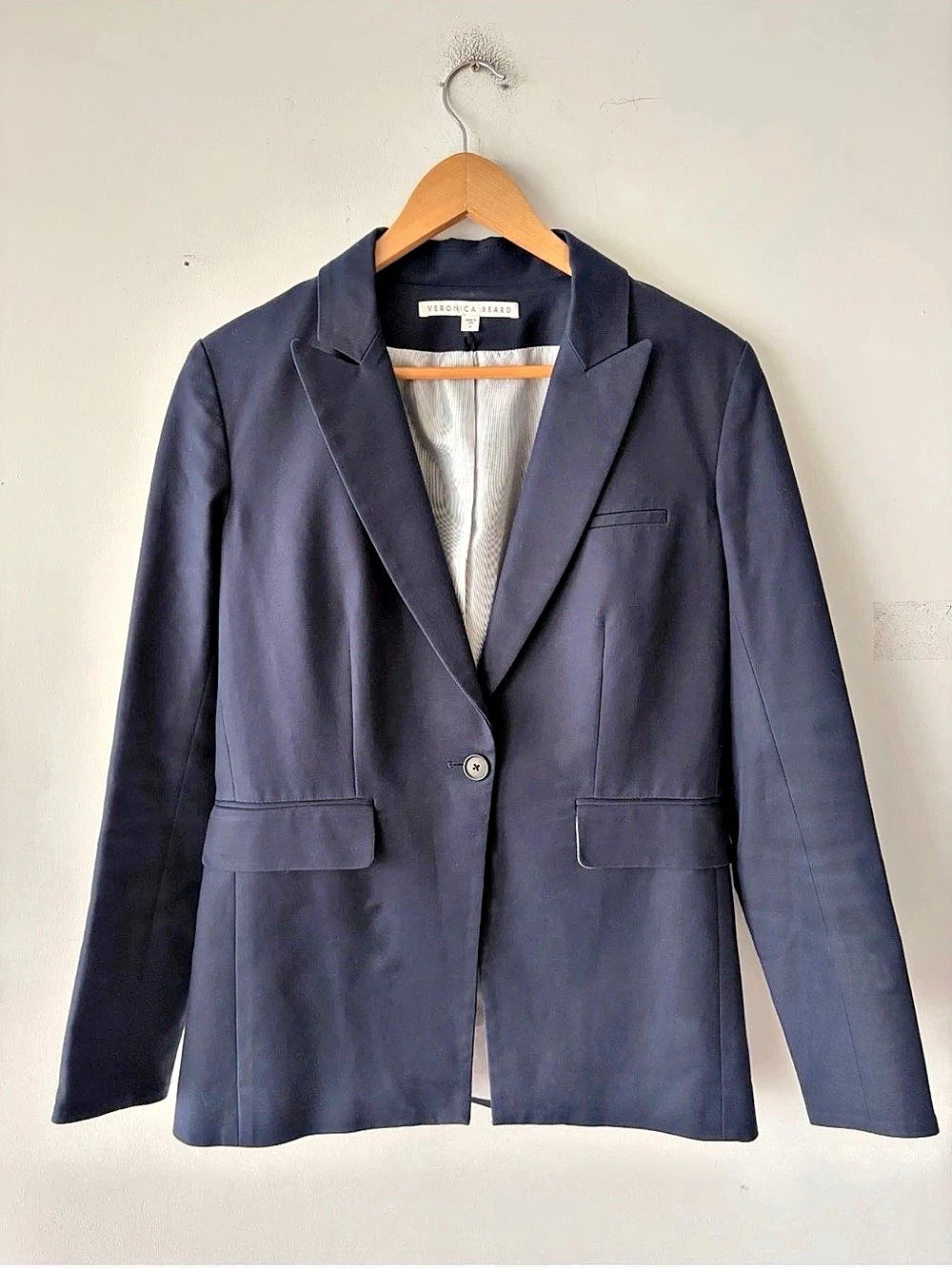 Veronica Beard Dickey Jacket Blazer in Blue Size 6